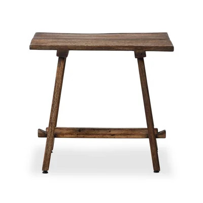 Elio End Table-Burnt Bleached Oak | Wayfair North America