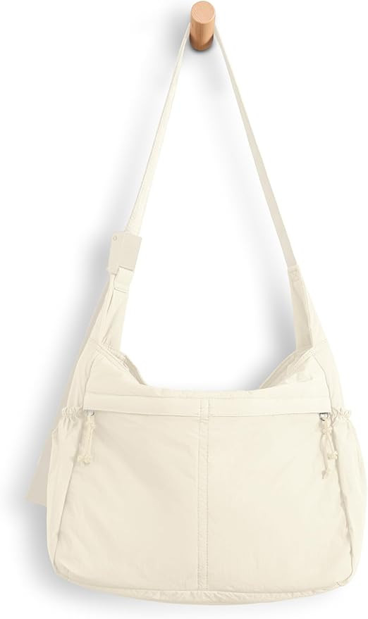 ODODOS 20L Crossbody Tote Bag Large Capacity Lightweight Hobo Shoulder Sling Bags for Gym Shoppin... | Amazon (US)