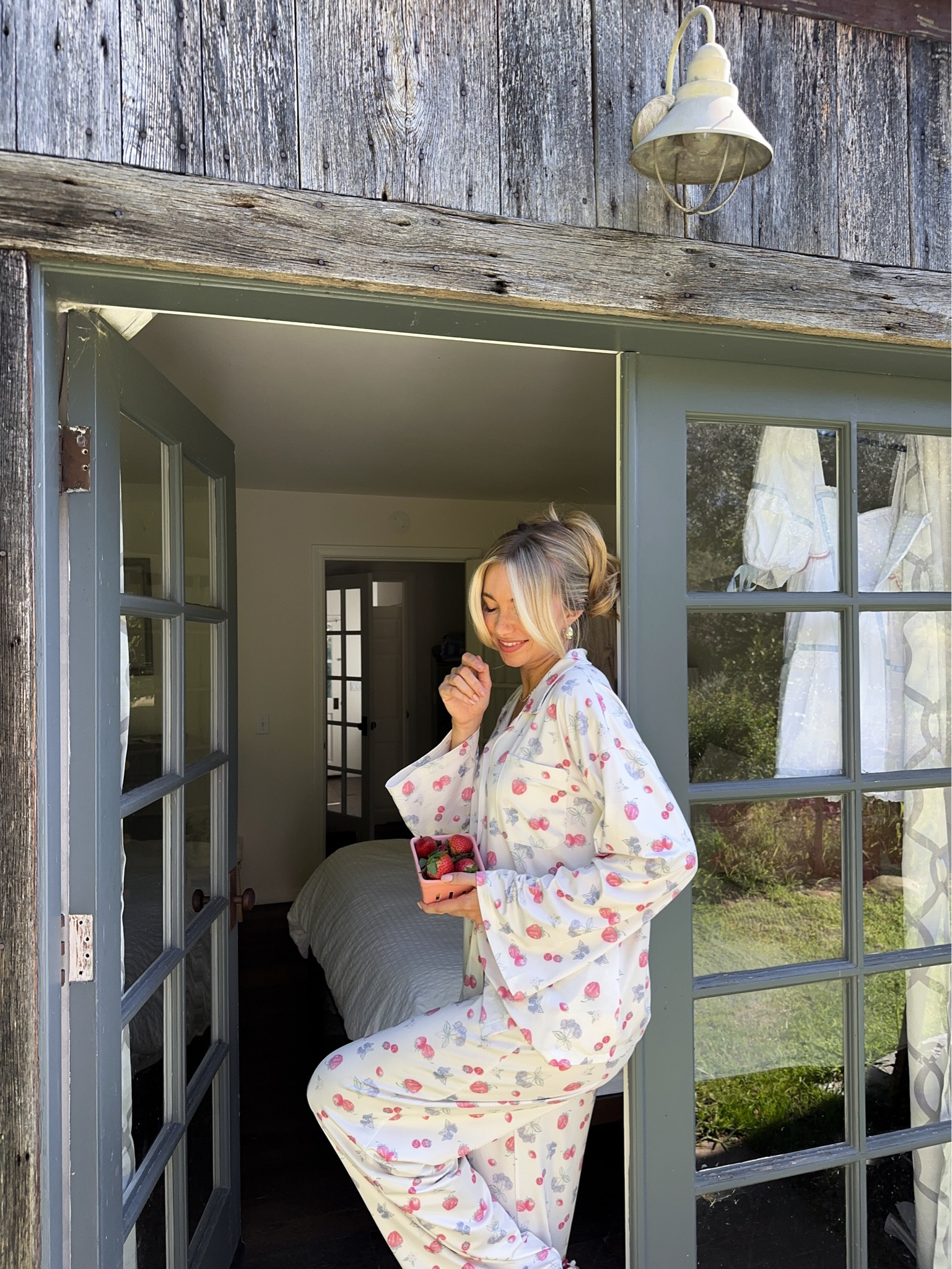 Wearing a medium in my pjs & also sharing a cute similar robe 💗

#LTKstyletip #LTKfindsunder50 #LTKSeasonal