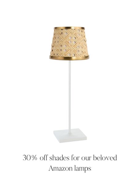 Give your Amazon lamps a makeover with these cute textured shades.  Currently on sale - 30% off #grandmillennial #coastal #tradstyle

#LTKhome #LTKsalealert