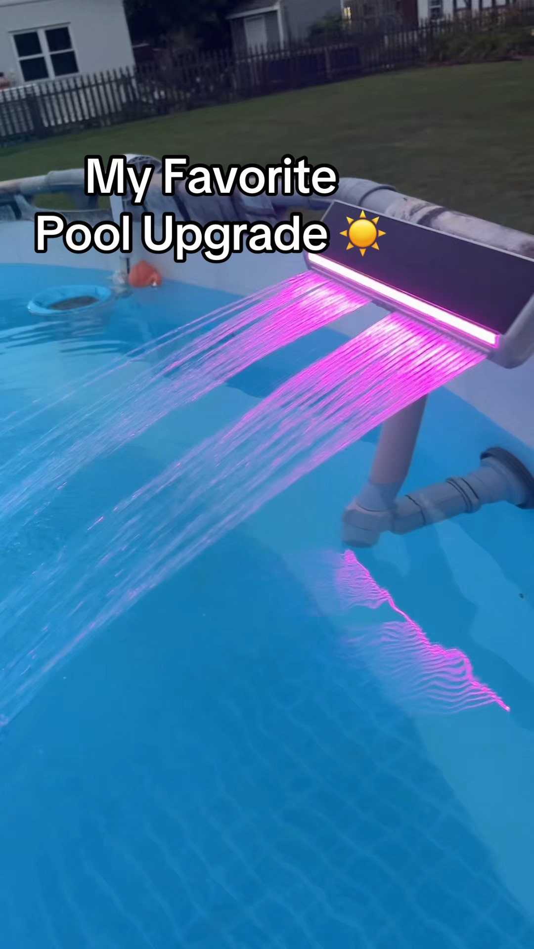 This solar-powered pool fountain might be the most fun thing we’ve added to the pool all summer ☀️💦

No batteries, no cords—just let the sun do the work! The kids are obsessed, guests always ask where it’s from, and it instantly makes the pool feel more like a resort. 🌴✨

If you’re looking for an easy way to make your pool more fun this summer, this is it! 🤍

#LTKSummer #PoolMustHaves #BackyardGoals #PoolLife #SummerFavorites #LTKHome #PoolAccessories #BackyardOasis #SummerFun #AmazonFinds