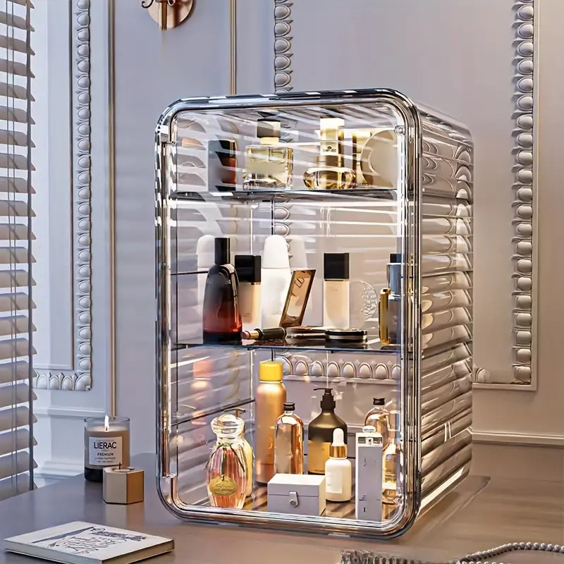 1pc Light Luxury Cosmetics Storage Rack, Multi-layer Drawer Type Makeup Storage Rack, Desktop Ski... | Temu Affiliate Program