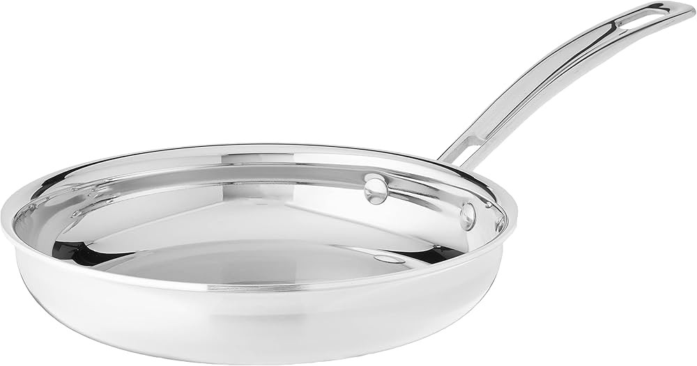 CUISINART MCP22-20N MultiClad Pro Stainless Steel 8-Inch Open Skillet | Amazon (CA)