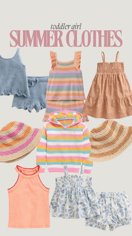 Toddler girl summer clothes! DM me on Instagram for other links! 