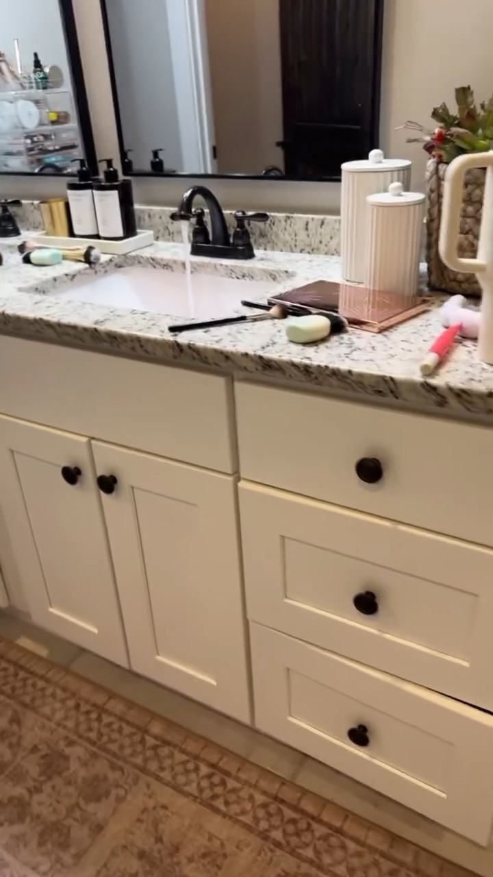 day 2 of creating a home & life you love! 💕 starting off easy and this is something you may overlook sometimes and makes a big difference! Comment—WASH for what I used! Share with your friends too 🩷 #makeupbrushes

#LTKStyleTip #LTKBeauty #LTKHome