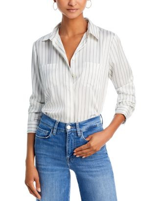 Slim Striped Pocket Shirt | Bloomingdale's (US)