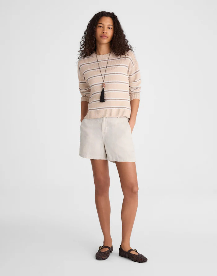 The Zoe Short in 100% Linen | Madewell