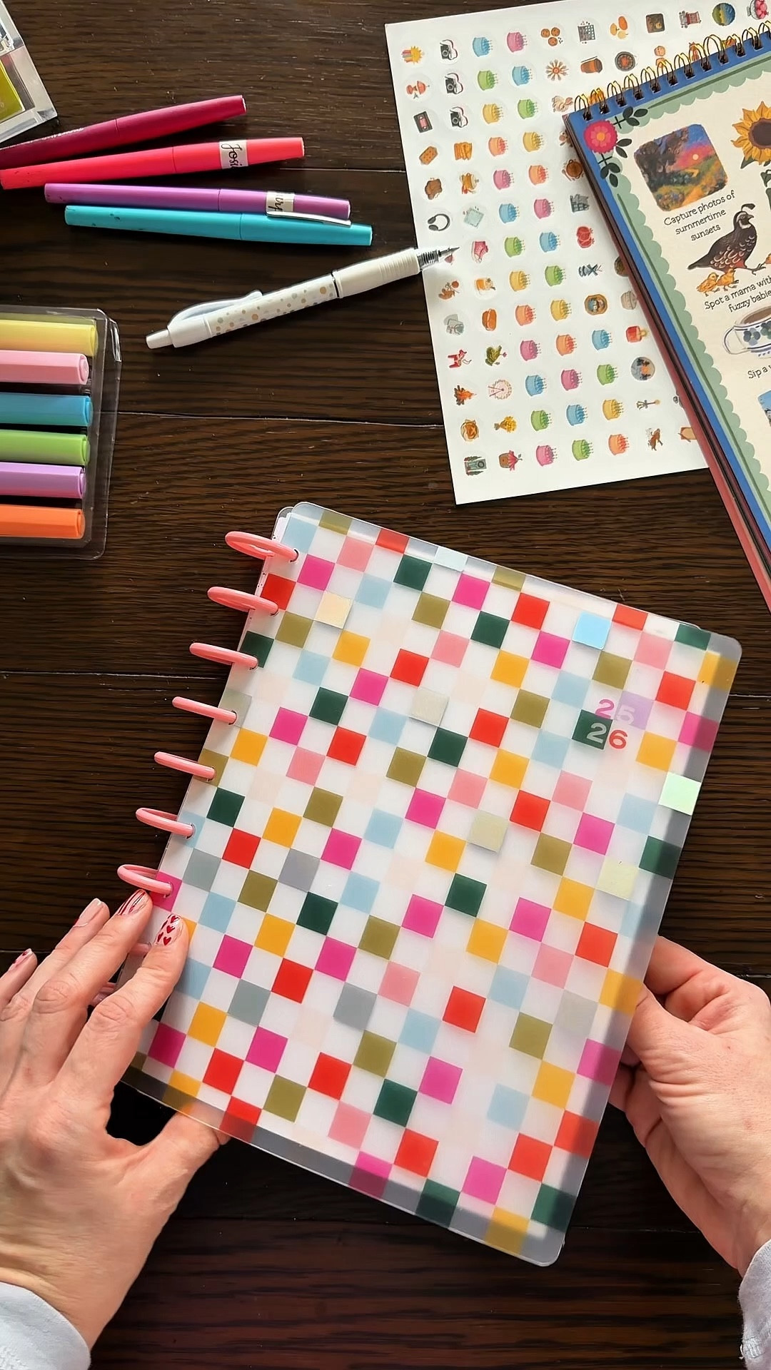 My weekly planner that I use to organize my mom brain 😵‍💫😂. Love the dashboard layout on these planners to keep track of all the details of the week at a glance 

#LTKmomlife #LTKHome