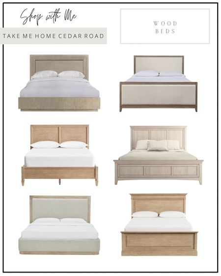 NEW Wood bed finds!! Ah I love all of these! The prices on the wood/upholstered ones are so good.

Bed, wood bed, upholstered bed, bedroom, bedroom furniture, wayfair, pottery barn 

#LTKsalealert #LTKFind #LTKhome