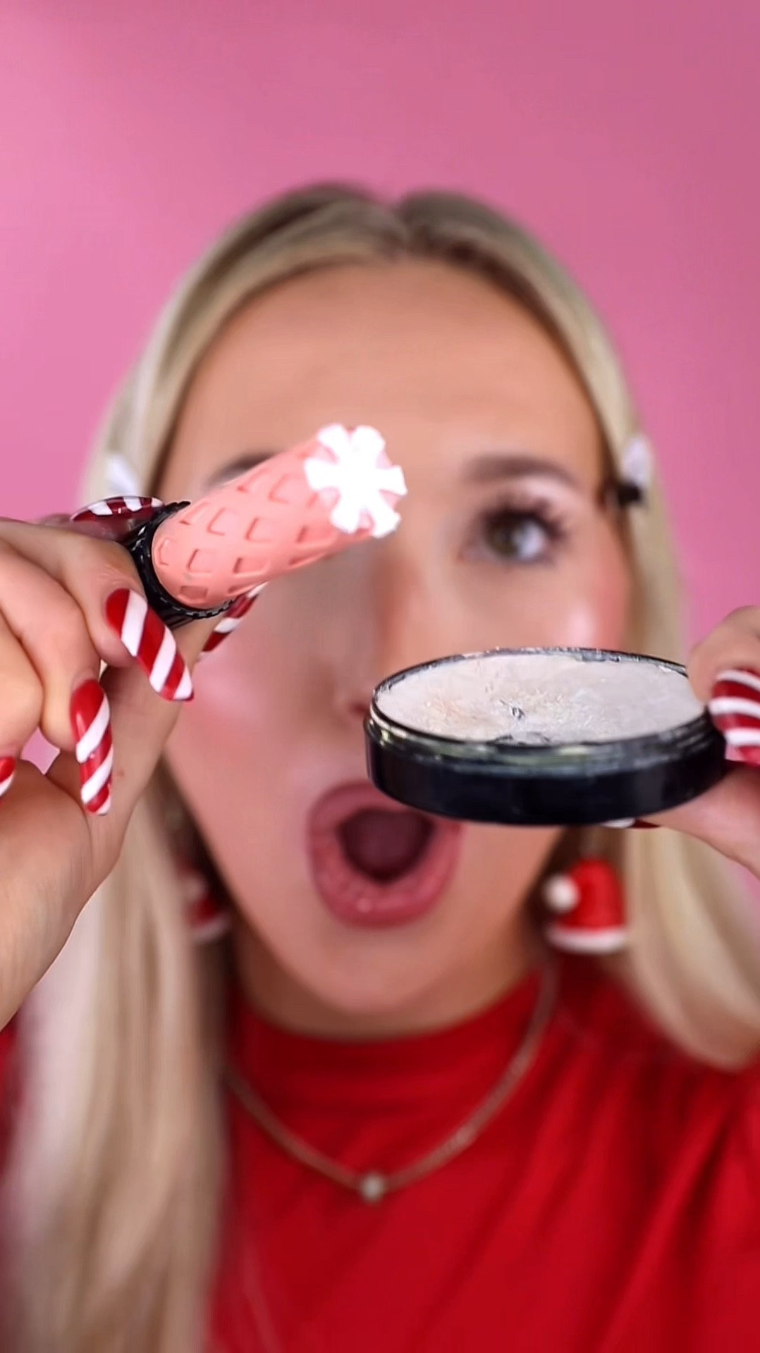 Peppermint makeup hack!❤️ Love this simple holiday makeup look!

#LTKHoliday #LTKGiftGuide #LTKBeauty