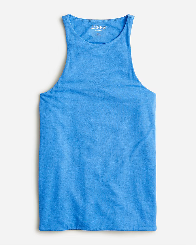 FormKnit high-neck cutaway tank top | J. Crew US