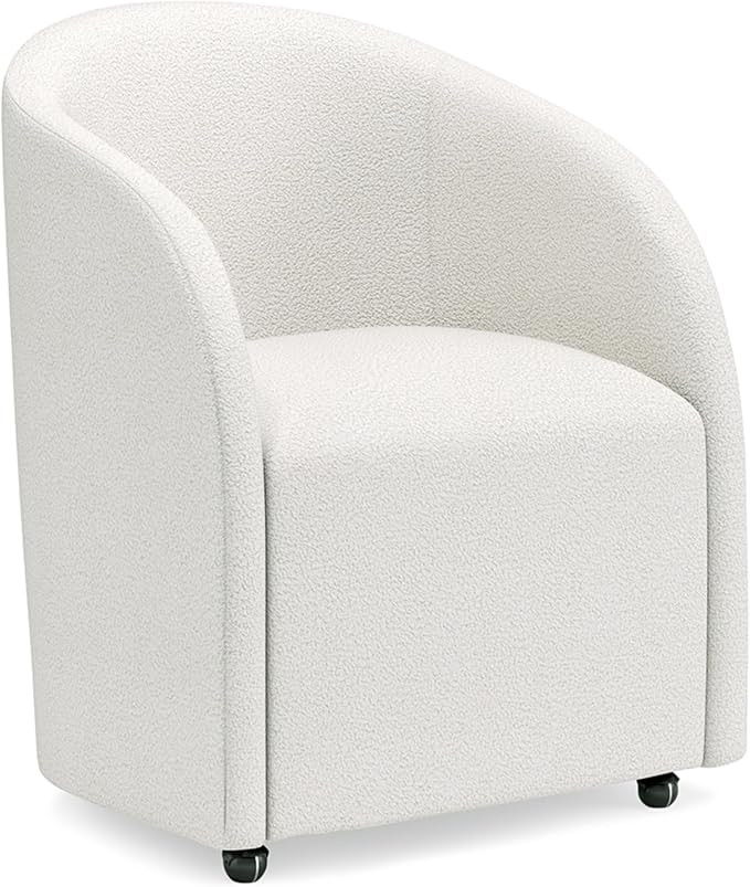 Signature Design by Ashley Korestone Contemporary Upholstered Home Office Desk Chair with Casters... | Amazon (US)