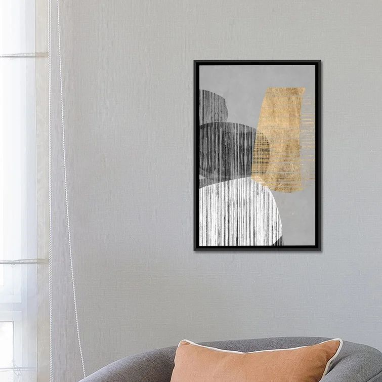 Adjacent Shapes II by Jennifer Goldberger - Graphic Art Print | Wayfair Professional