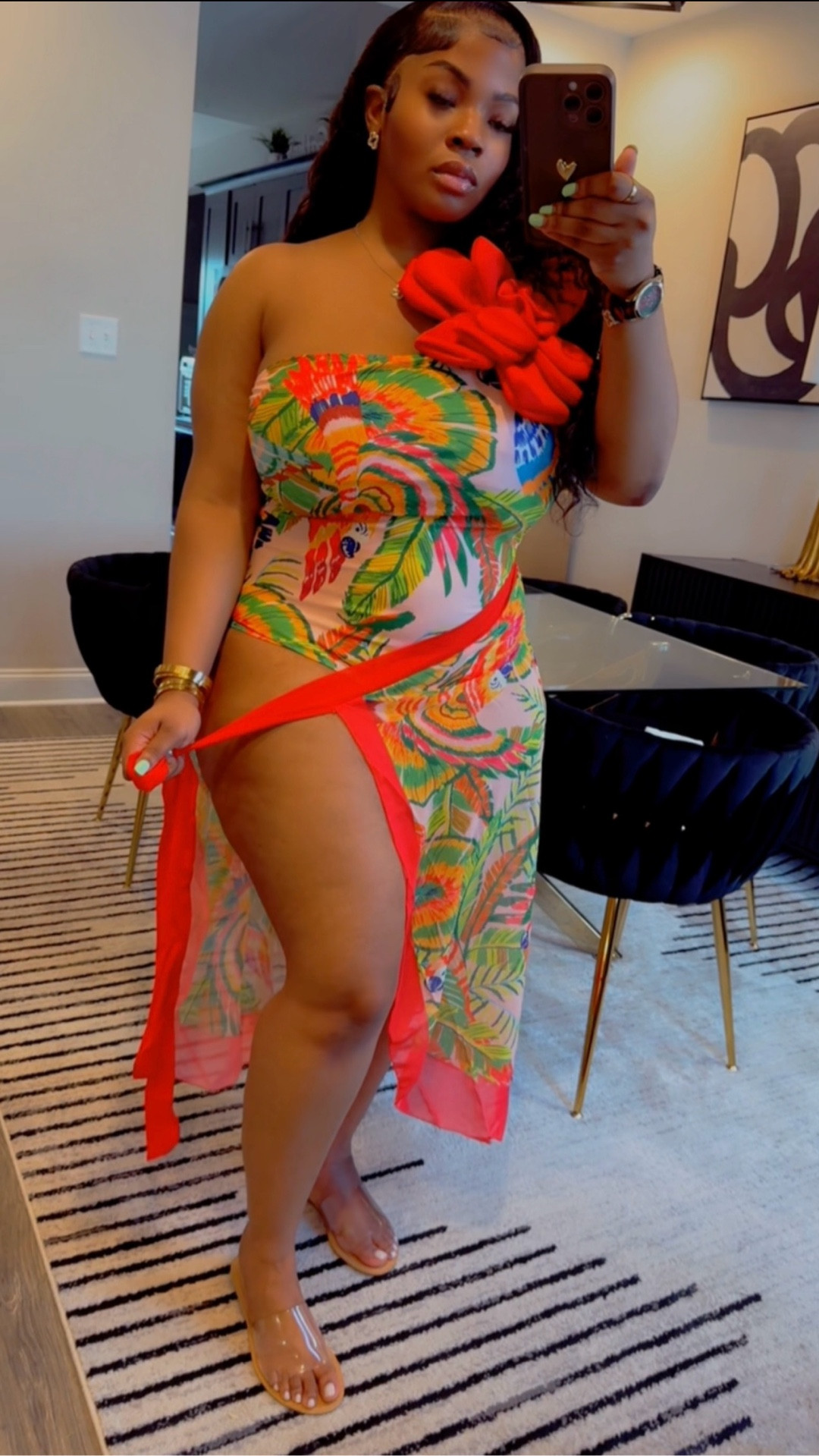 Summer BestSeller 2pc Swimsuit One Piece with Wrap Cover Up Skirt. Definitely a statement piece for your summer vacation🔥
📍I’m wearing a large, fits true to size with stretch 

#LTKSwim #LTKSeasonal #LTKStyleTip