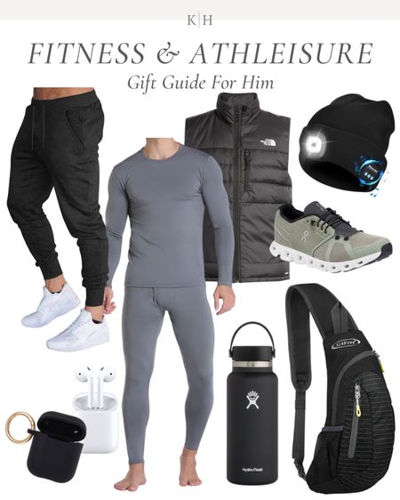 Christmas gift ideas for him! Fitness and Athleisure gift guide. 

#Christmas #Amazon #Nordstrom #joggers #bag

#LTKGiftGuide #LTKmens #LTKCyberweek