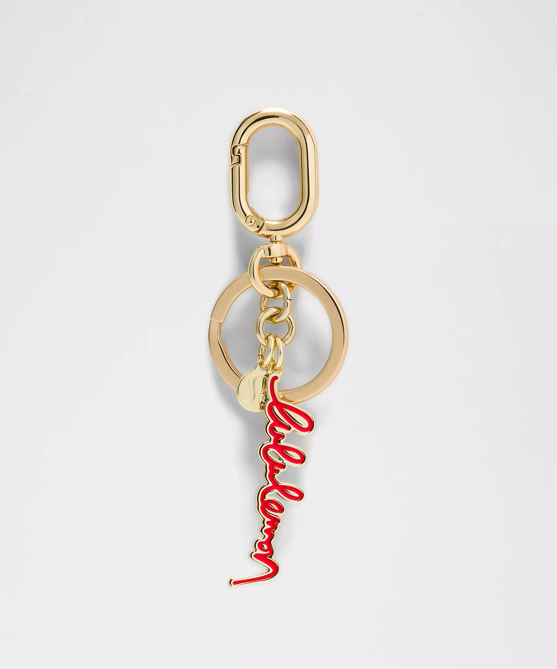 Metal Script Keychain | Lululemon (US)