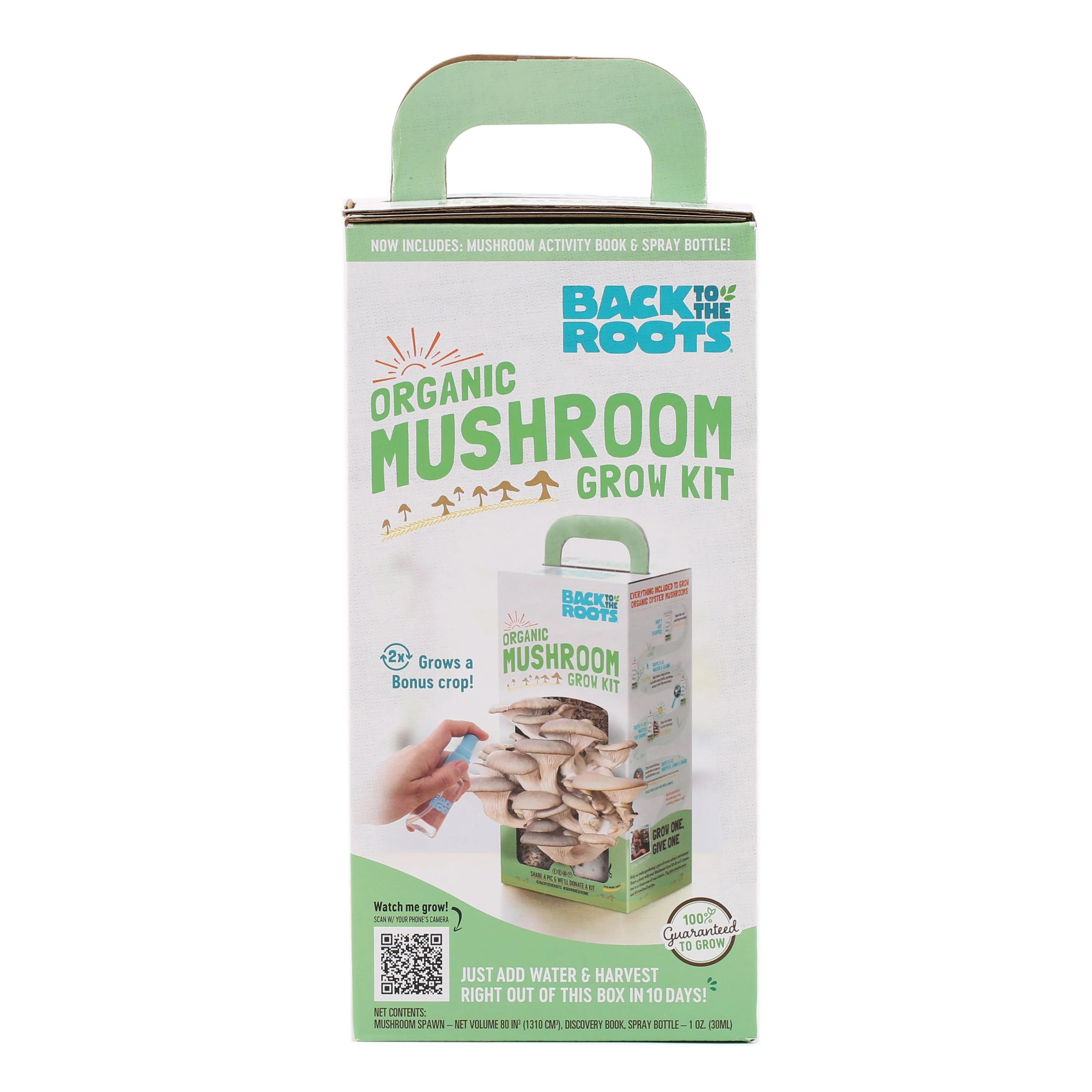 Back to the Roots Organic Oyster Mushroom Growing Kit - Walmart.com | Walmart (US)