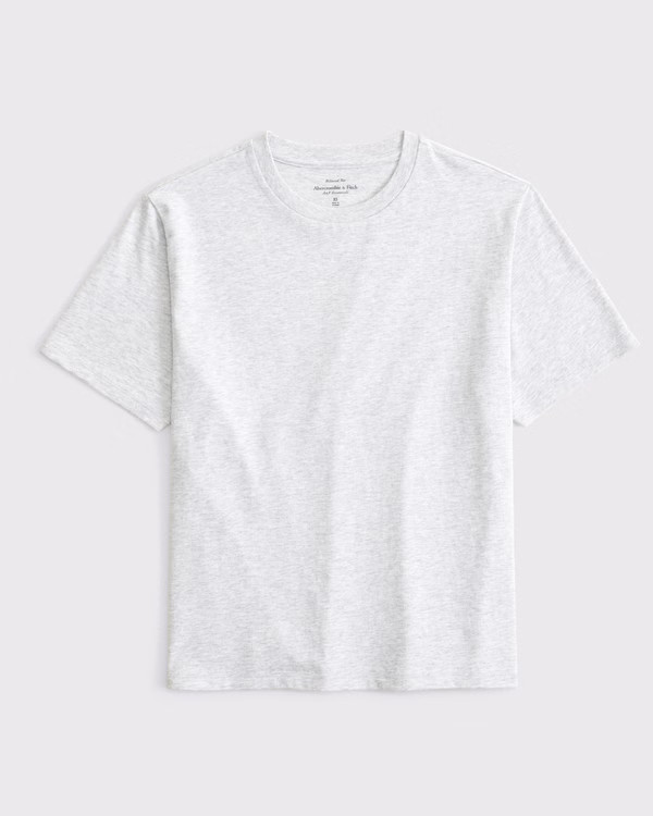Essential Premium Polished Relaxed Tee | Abercrombie & Fitch (US)