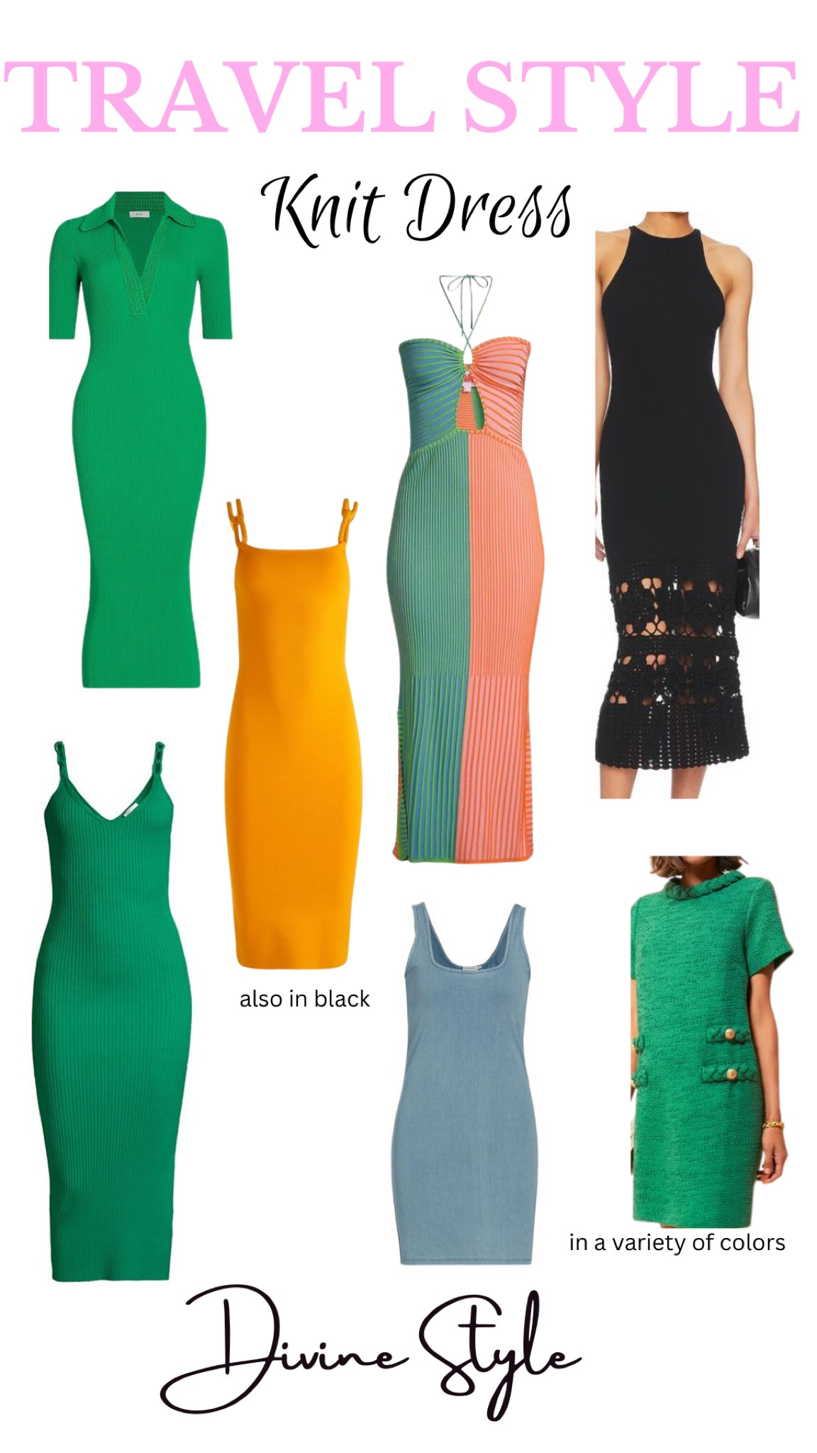 Summer’s best kept secret ~knit dresses. From maxi to midi or mini, these dresses are perfect to travel in style & look amazing at your summer destination.

#LTKxNSale #LTKFind #LTKunder100