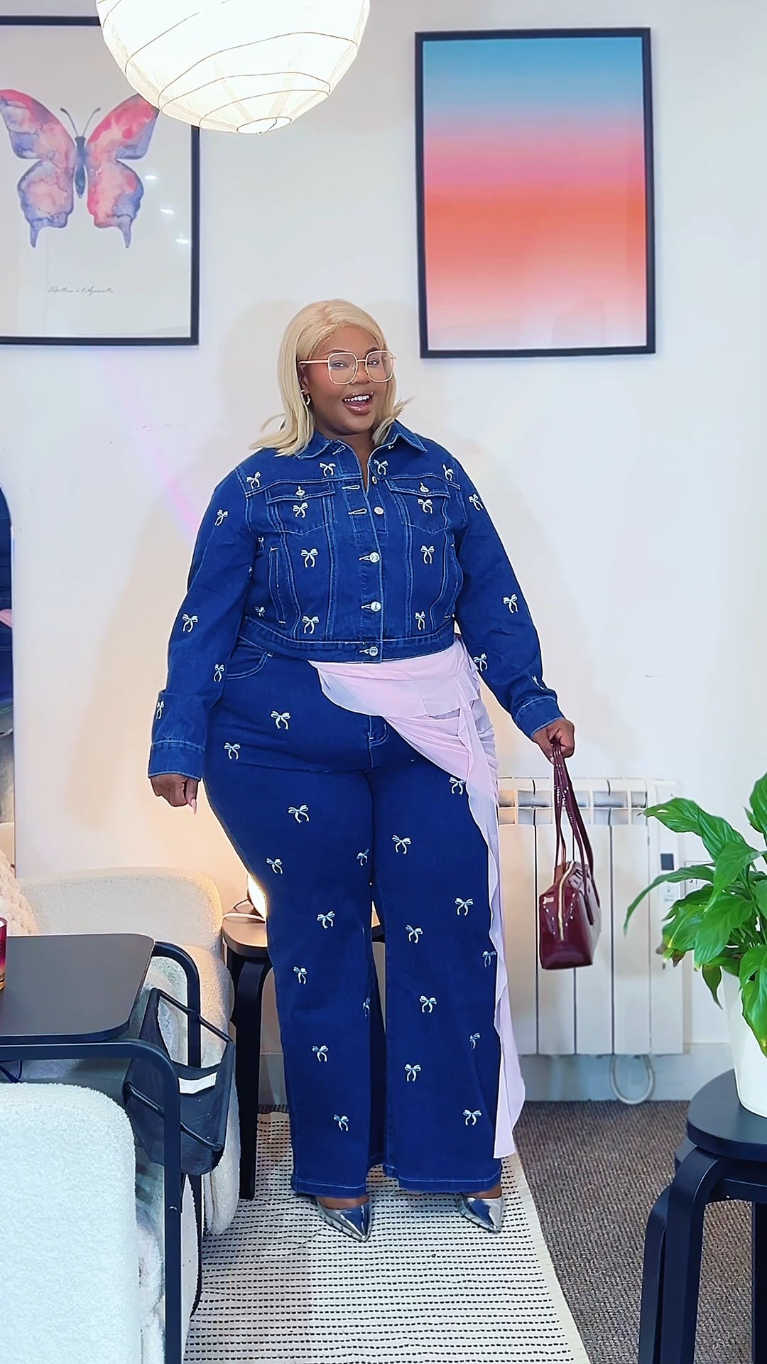 A double denim moment 

#LTKcurves #LTKjeans #LTKuk