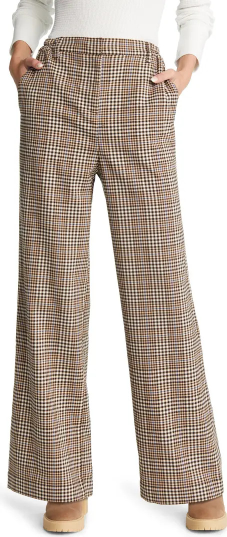 Drapey Plaid Pants | Nordstrom