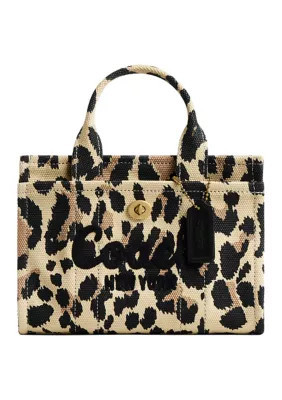 COACH Cargo Tote Bag 20 with Leopard Print | Belk
