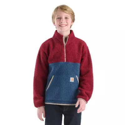 Carhartt Kids Long-Sleeve Sherpa Half-Zip Sweatshirt | Tractor Supply