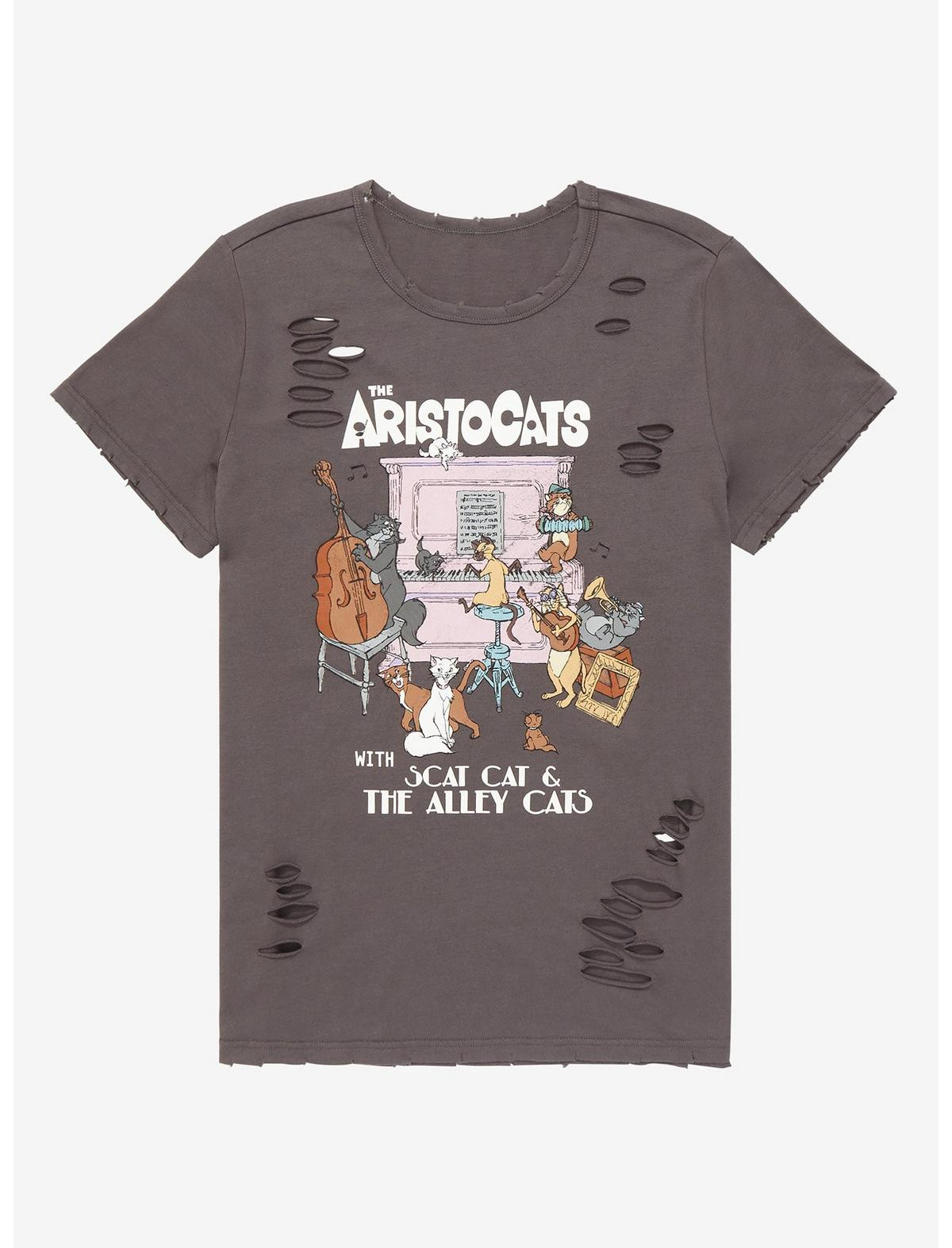 Disney The Aristocats Scat Cat & The Alley Cats T-Shirt - BoxLunch Exclusive | BoxLunch