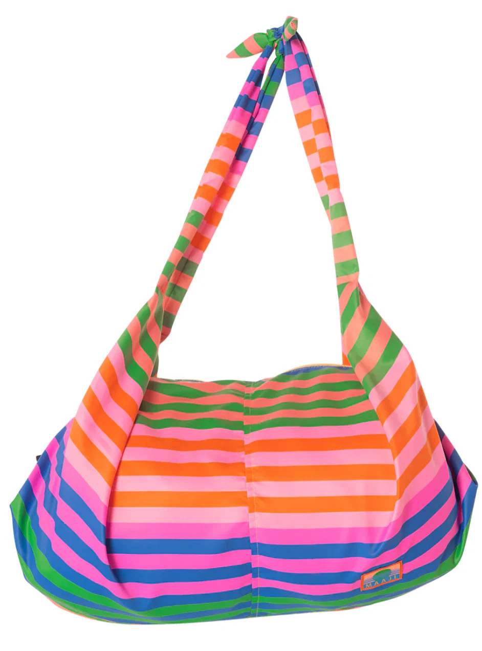 Striped Mule Surf Tote Bags | ashe couture 