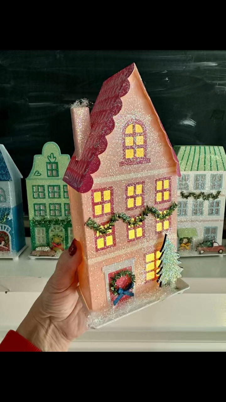 Only $5! The cutest paper Christmas houses that light up! Batteries included! They even have timers! 

Four whimsical houses to choose from or better yet, get the whole village! 

These are the best Anthro dupes out there! 

#LTKGiftGuide #LTKHoliday #LTKSaleAlert