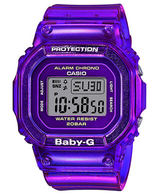 Women's Digital Purple Jelly Strap Watch 40x40mm | Macys (US)