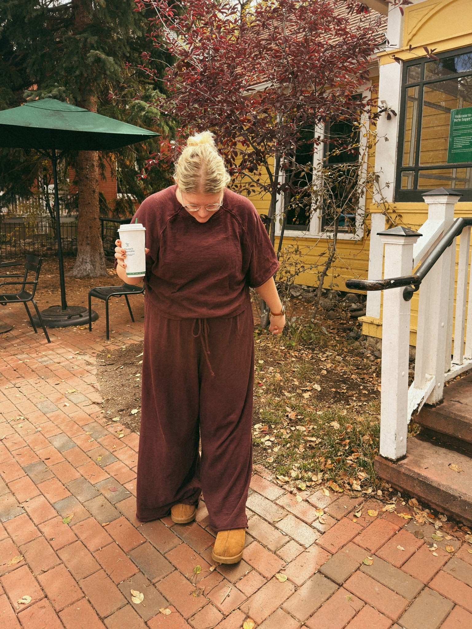 Fall comfy set! Size down on both top & bottom!