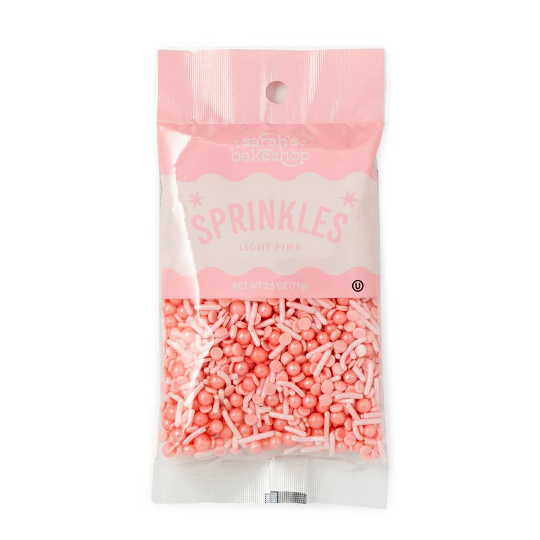Miss Jones Baking Co. Sprinkle Bag Light Pink 2.5oz | Walmart (US)