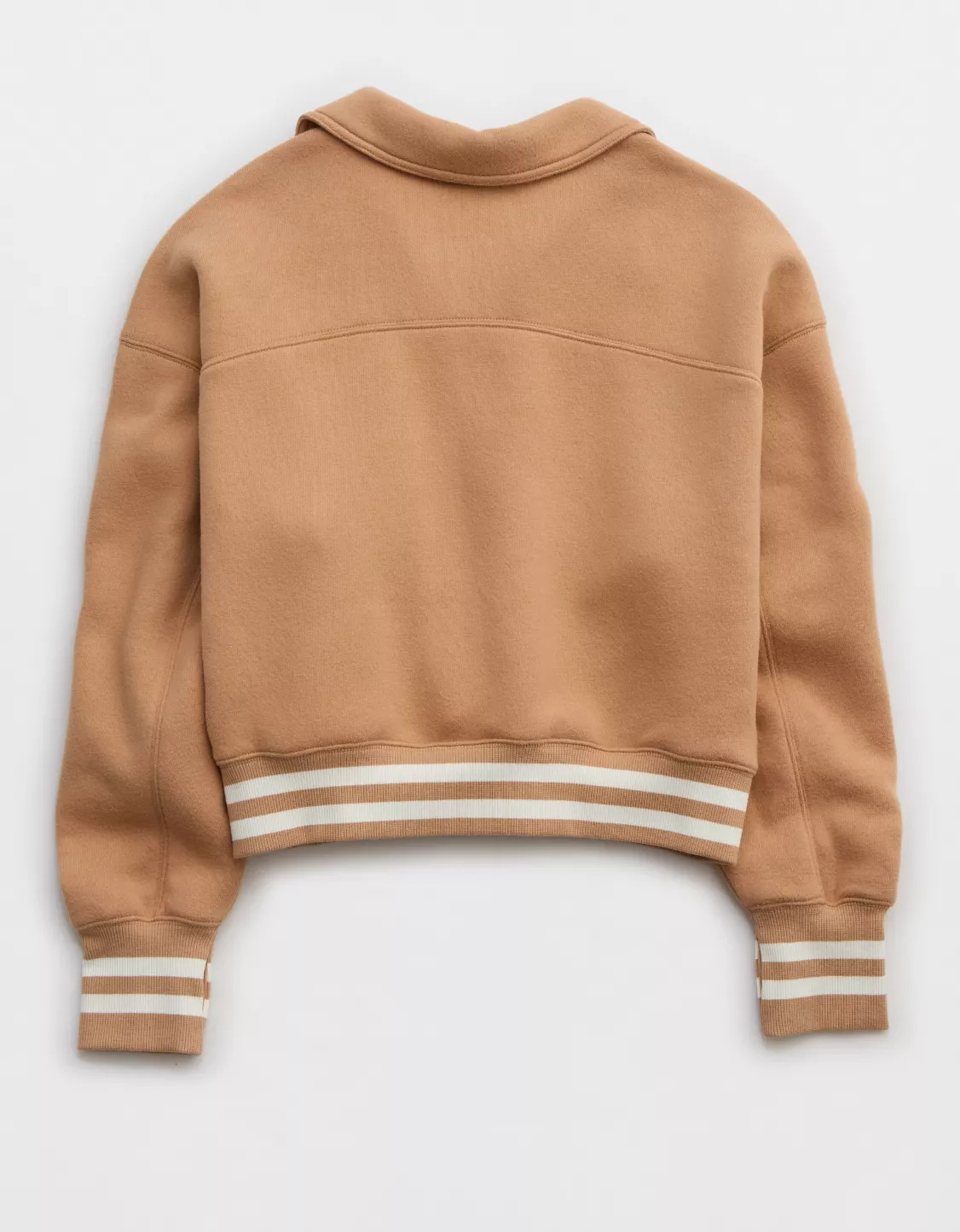 OFFLINE By Aerie Cloud Fleece Polo Sweatshirt | Aerie