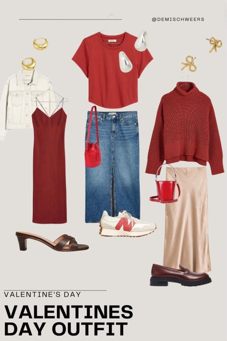 Valentine’s day outfits for date night this year. A lot of red and burgundy tones for this Valentine’s Day 

#LTKMostLoved #LTKfindsunder50 #LTKstyletip