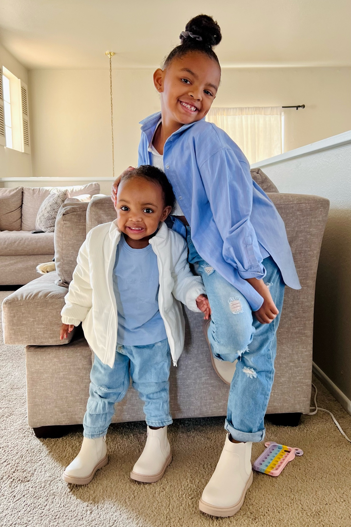 Girls matching outfits 

#LTKkids #LTKfamily #LTKfit