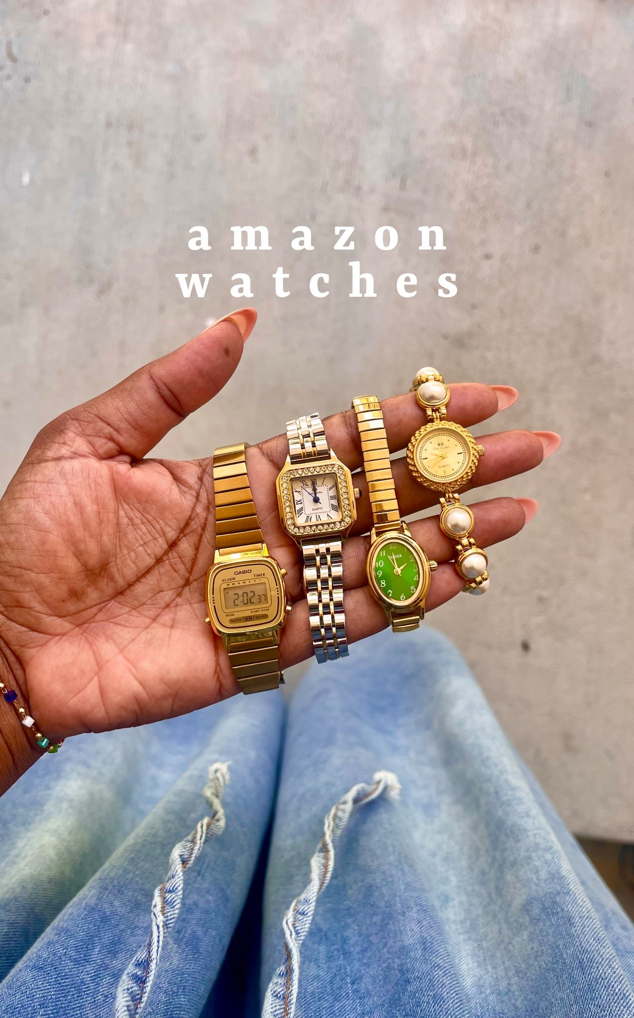 in my vintage-esque watch collecting era



Amazon watches, Amazon finds, Amazon jewelryy

#LTKOver40 #LTKGiftGuide #LTKFindsUnder50