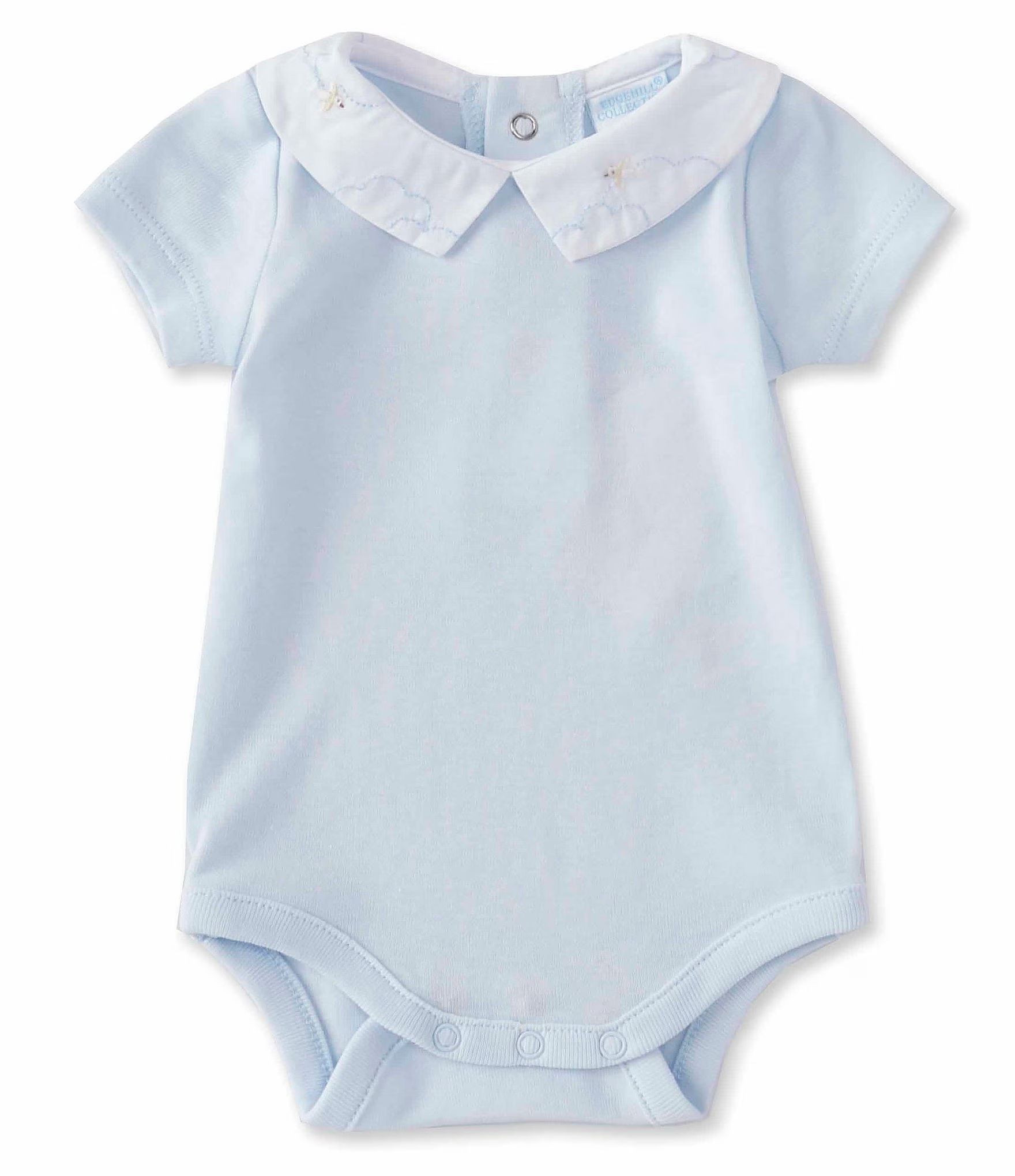 Baby Boys Newborn-6 Months Short-Sleeve Collared Bodysuit | Dillard's