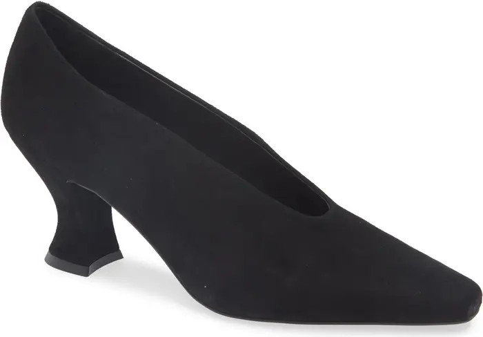 Jeffrey Campbell Hints-2 Suede Square Toe Pump (Women) | Nordstromrack | Nordstrom Rack