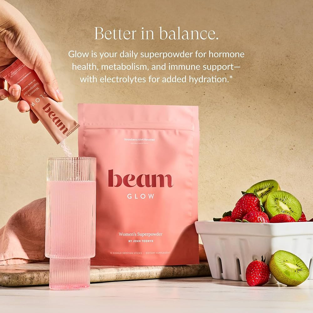 Beam Glow Hormone Balance Supplement for Women – Cortisol Supplement for Women, PMS Relief Supp... | Amazon (US)