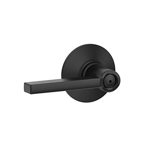 Schlage F40 V LAT 622 Latitude Privacy Lock Lever, Matte Black | Amazon (US)