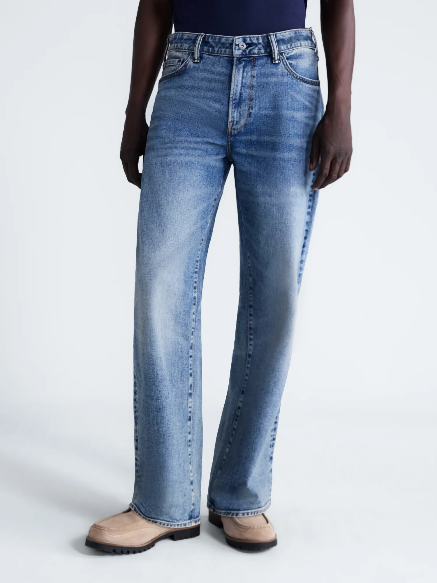 Free Assembly Men's Loose Fit Jeans, Waist Sizes 29-40 | Walmart (US)