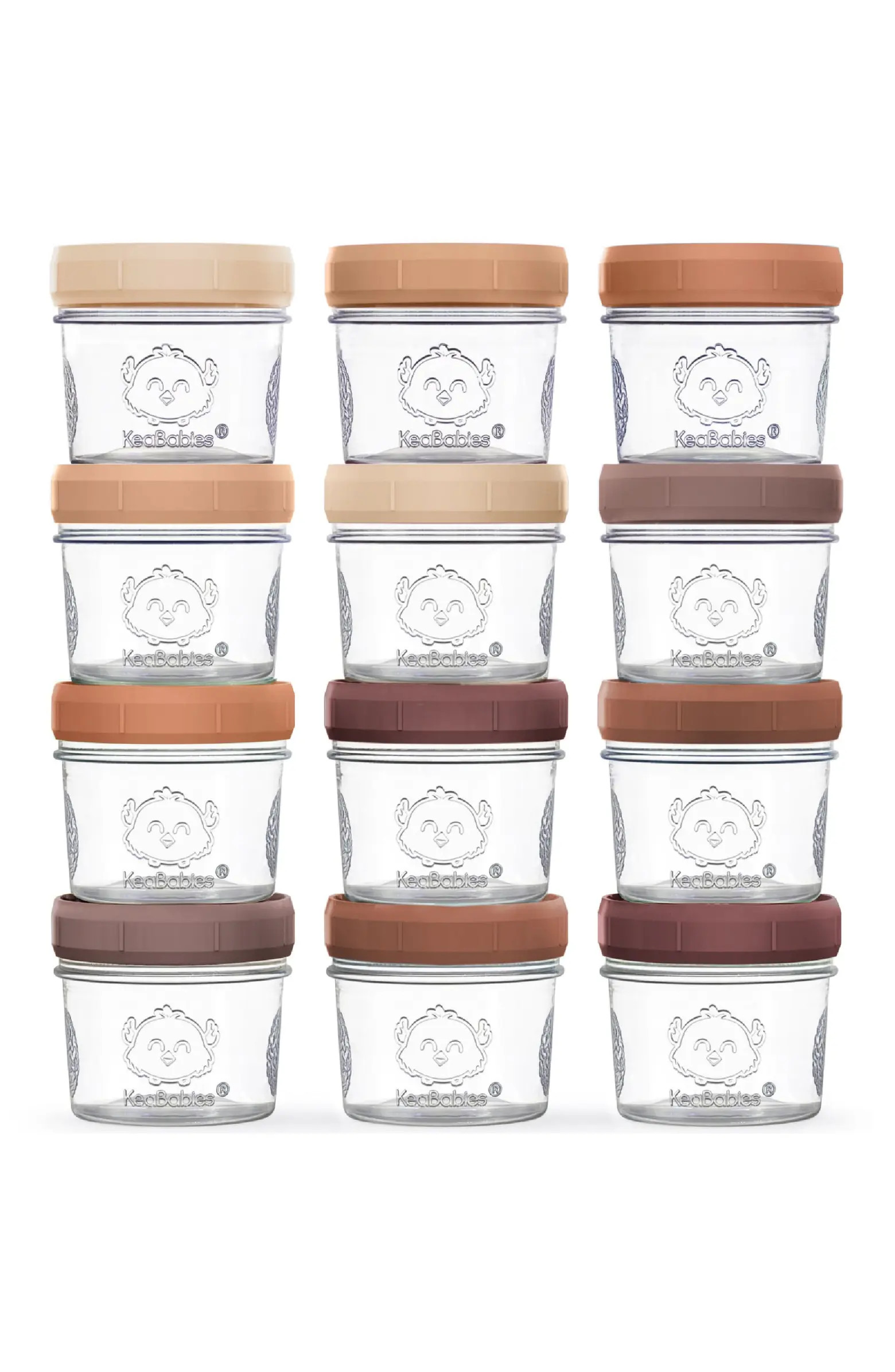 12-Pack Prep Jars Baby Food Storage Glass Containers | Nordstrom