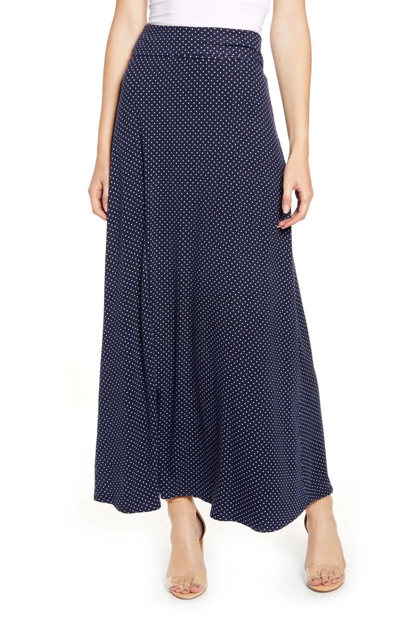 Loveappella Roll Top Maxi Skirt | Nordstrom | Nordstrom