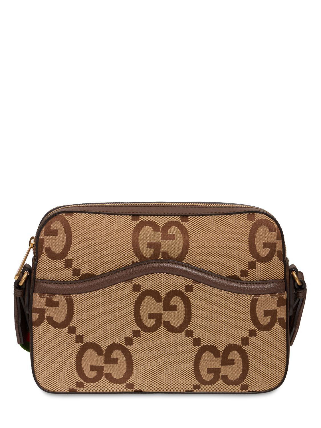 Jumbo Gg Canvas Messenger Bag | Luisaviaroma