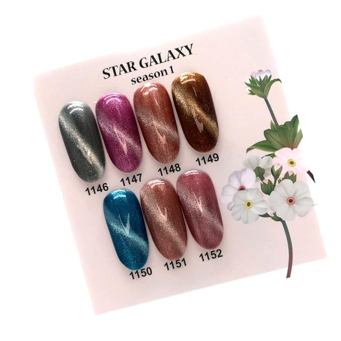 NashlyNails ICEGEL Star galaxy gel polish (1148) | Amazon (US)
