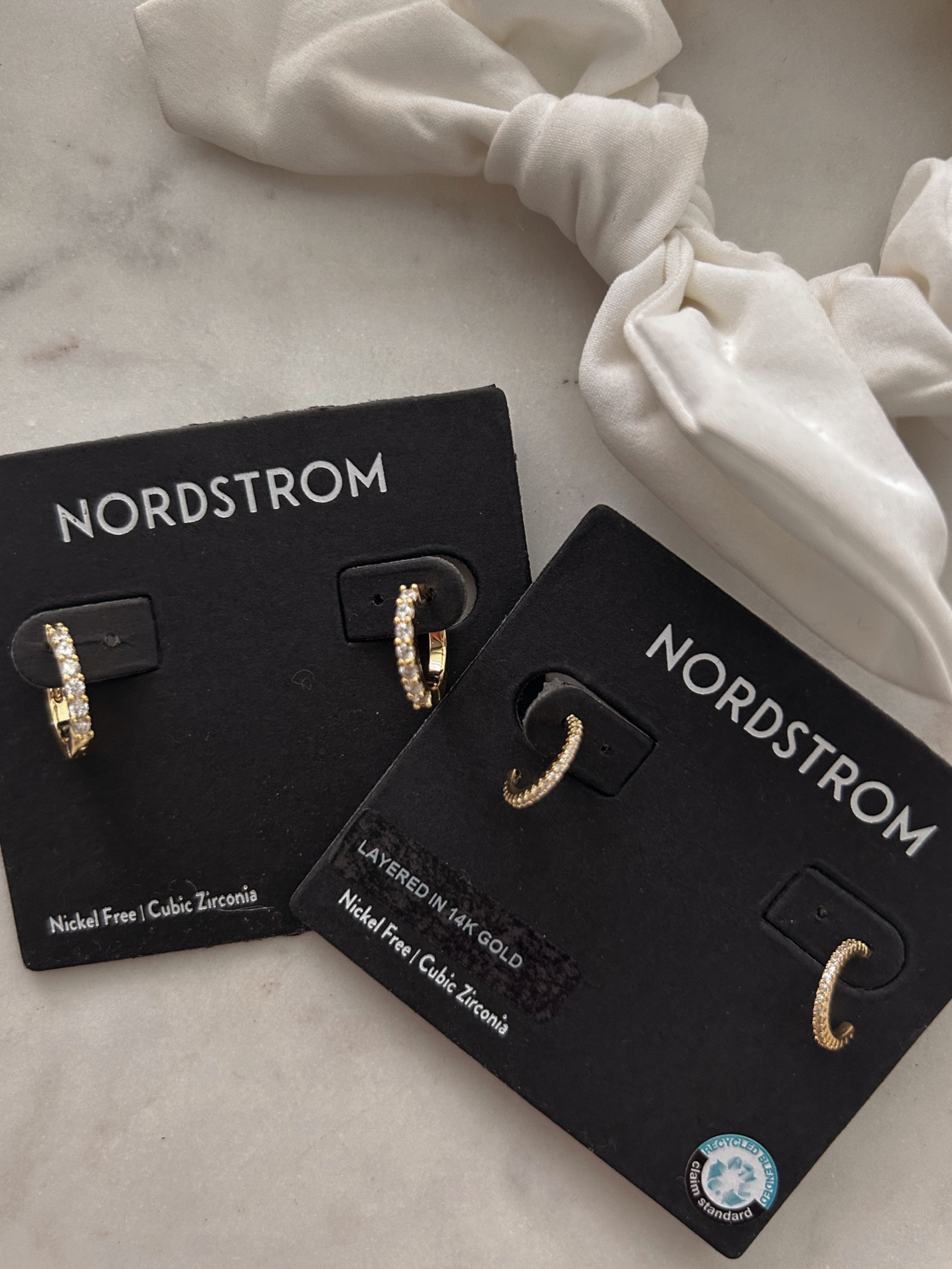 Went in for shoes came out with huggies 🤍 #nordstromearrings #nordstrom 

#LTKunder50 #LTKstyletip #LTKbeauty