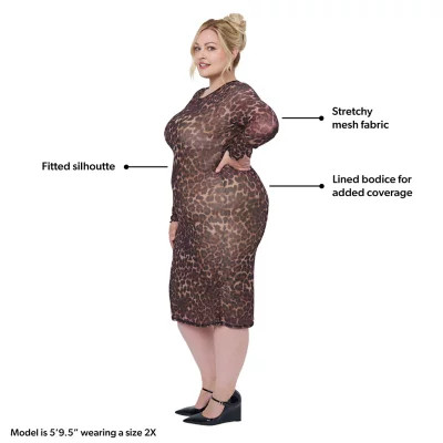 Edited by Remi Bader Women's Mesh Dress | Sam's Club