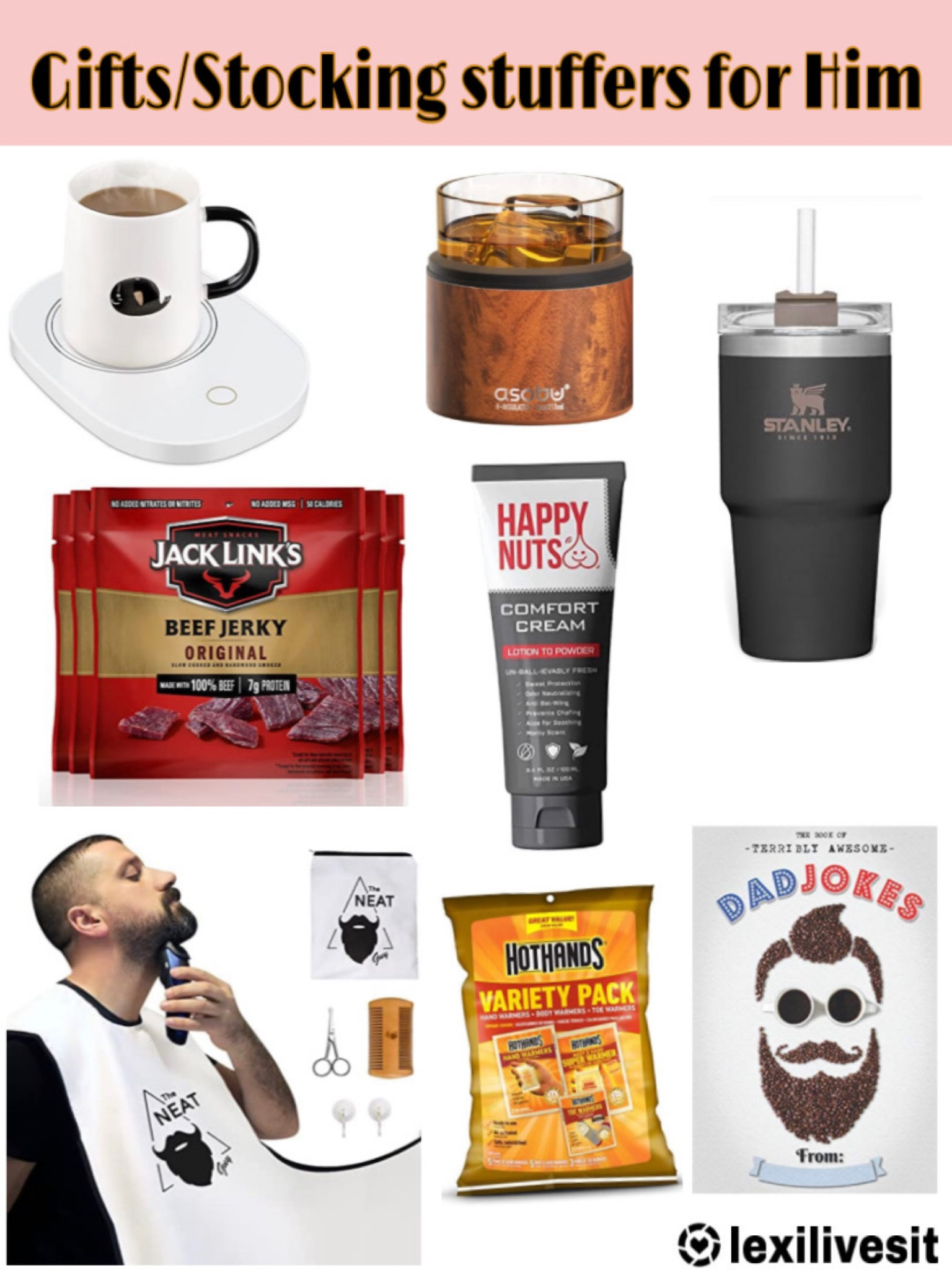 Amazon Gift/Stocking stuffers for Men! Gifts for Him that they’ll actually love!! 
Mug warmers & Stanley cups are trending right now! You don’t wanna skip this! 

#LTKmens #LTKGiftGuide #LTKHoliday