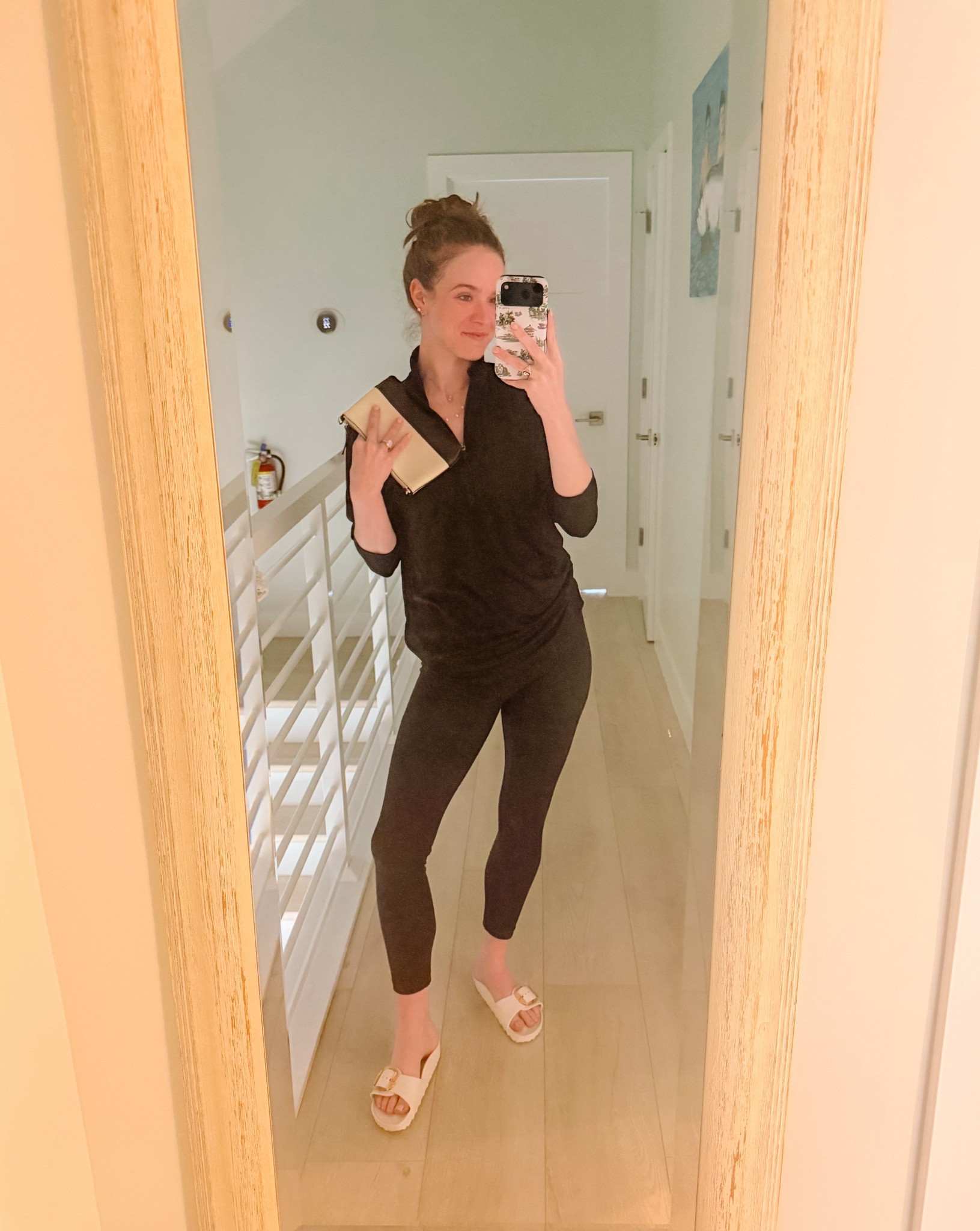 Casual Athleisure for my first manicure post-proposal! We are having professional photos taken, so had to get the nails perfect!!! 

#LTKActive #LTKootd